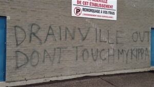 graffiti drainville longueuil