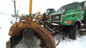 St. John's city snow plow