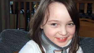 Kylee Bowman was in a car hit by a distracted driver