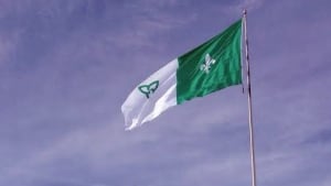 franco-ontario flag
