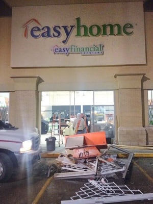 Easyhome crash and rob