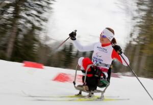 Colette Bourgonje at the Sochi Paralympics