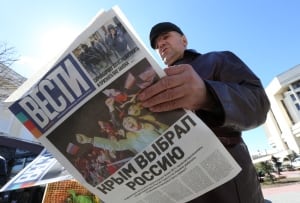 UKRAINE-CRISIS newspaper