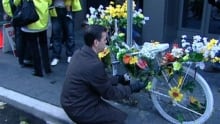 Ghost bike memorial