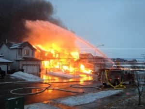 Devon fire