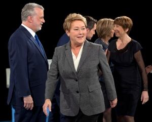 Quebec leaders debate Pauline Marois