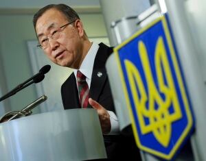 UKRAINE-CRISIS/UN Ban Ki-moon