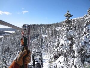 Zip lining in Petty Harbour 20140324