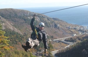 Petty Harbour Zip Lining 20140324