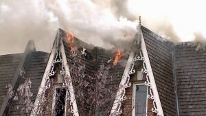 Fire at 13 Lippincott Street East