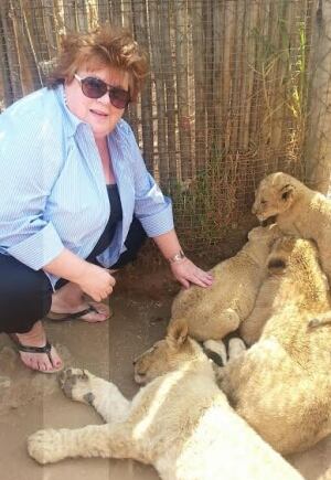 Linda Reid in South Africa