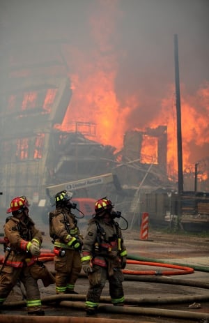 Houston Apartment Fire