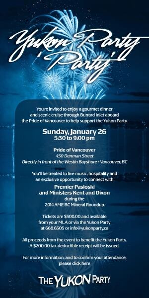Yukon Party party e-vite