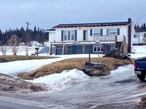 House in Norris Point lost its deck and sustained roof damage