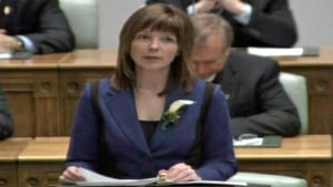 Charlene Johnson NL finance minister budget speech CBC