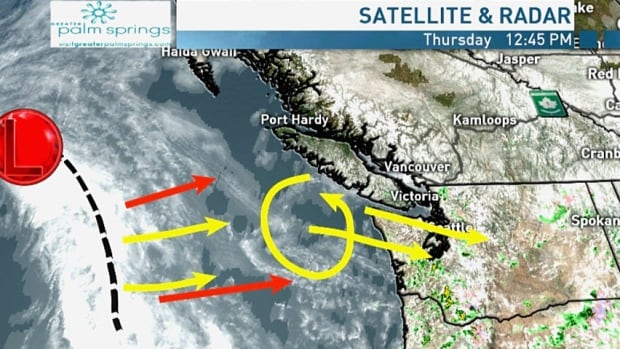 Metro Vancouver showers will give way to a rainy Friday
