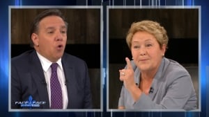 quebec election debate marois legault