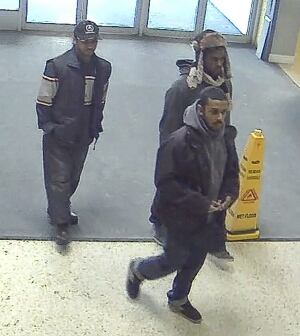 Toronto police image of 3 home invasion suspects
