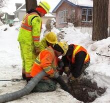 frozen pipes