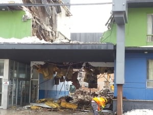 Carlton Inn demolition