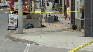 Crash at Yonge Street and Pleasant Boulevard