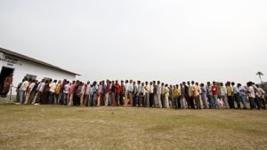 India election line