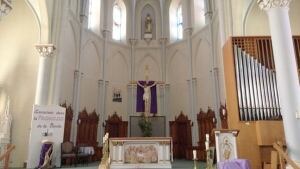 St. Paul's Catholic Church in Bas-Caraquet