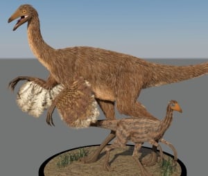 feathered dinosaur