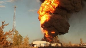 Speedway International fire