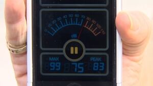 Decibel reader