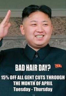 Bad hair poster