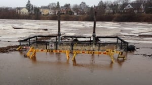 Jones Lake flooded