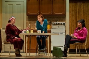Patricia Hunter, Martha Burns and Tracey Nepinak in Good People.