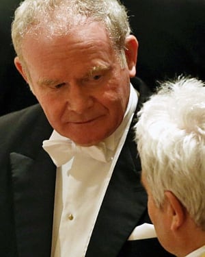 Martin McGuinness at Windsor Castle