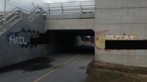 Island Park Drive graffiti