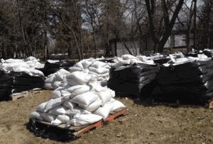 sandbags cloutier drive