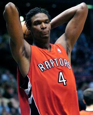 Chris Bosh seen in 2007 playoff elimination game