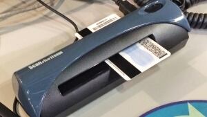 Drivers' licence scanner