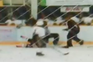 Coach rushes ref