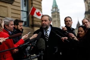 NDP Leader Tom Mulcair