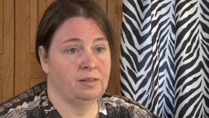 Kim Dunphy wife Bay Bulls injured worker CBC