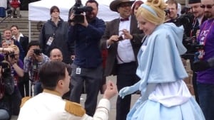 Prince Charming, Cinderella proposal Calgary expo