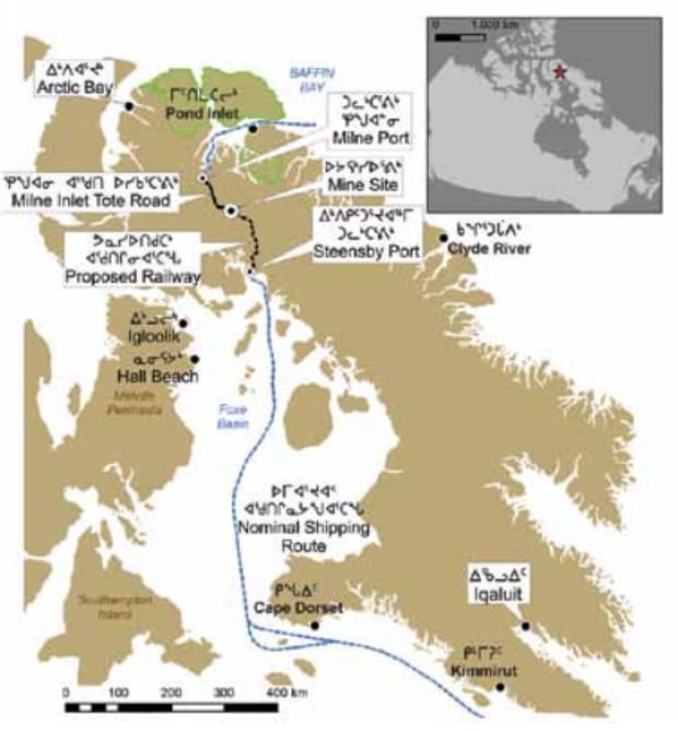 Baffinland map