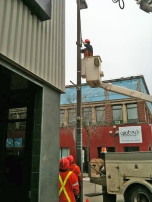 lamp post removal in thunder bay
