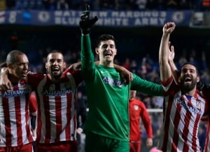 Atletico Madrid celebration
