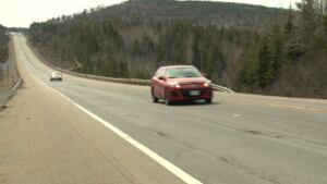 Missing road paint