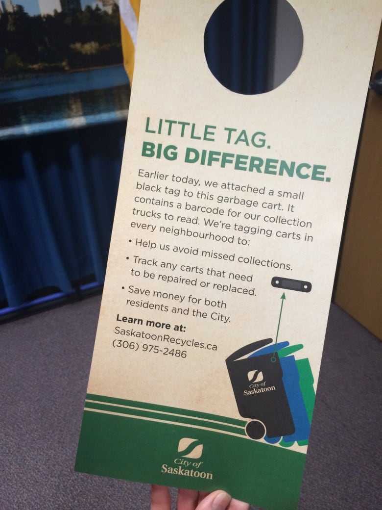 Saskatoon to spend 1.2 M on garbage tracking system CBC News