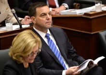 Ontario PC Leader Tim Hudak on Budget Day