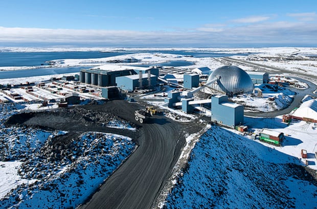 Agnico Eagle's Meadowbank gold mine in Nunavut