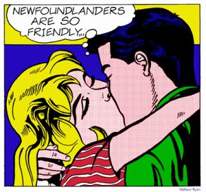 Newfoundlanders Are So Friendly cartoon
